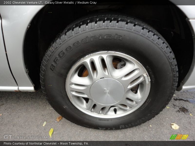 Galaxy Silver Metallic / Medium Gray 2002 Chevrolet Venture LT