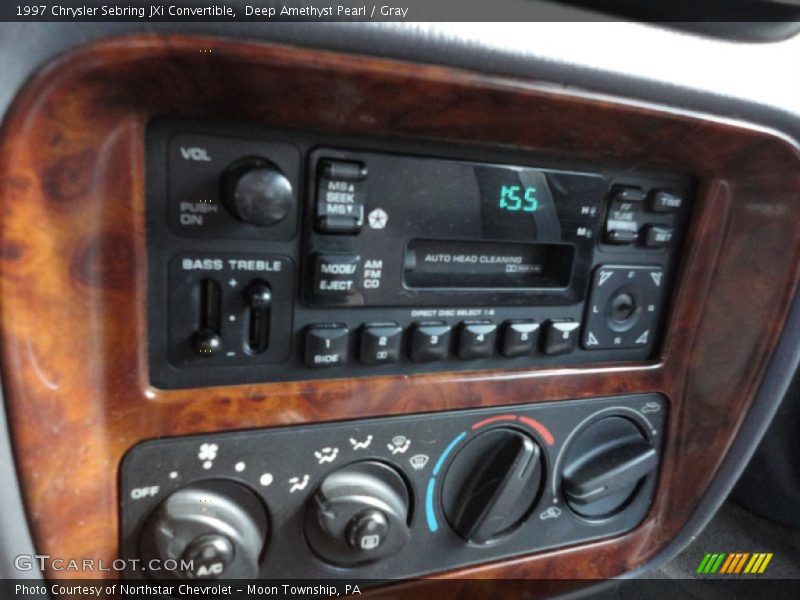 Audio System of 1997 Sebring JXi Convertible