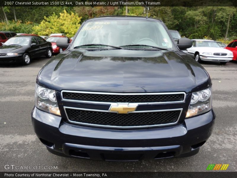 Dark Blue Metallic / Light Titanium/Dark Titanium 2007 Chevrolet Suburban 1500 LS 4x4