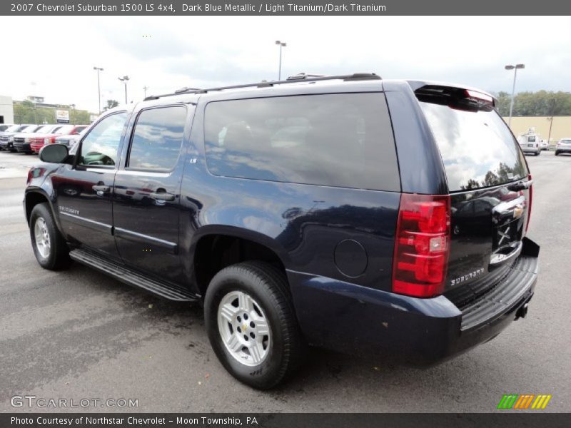 Dark Blue Metallic / Light Titanium/Dark Titanium 2007 Chevrolet Suburban 1500 LS 4x4
