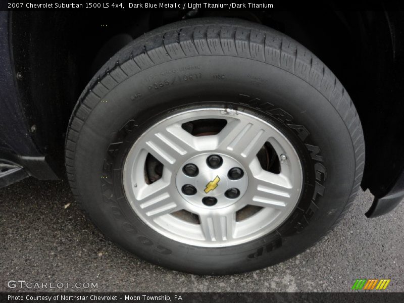 Dark Blue Metallic / Light Titanium/Dark Titanium 2007 Chevrolet Suburban 1500 LS 4x4