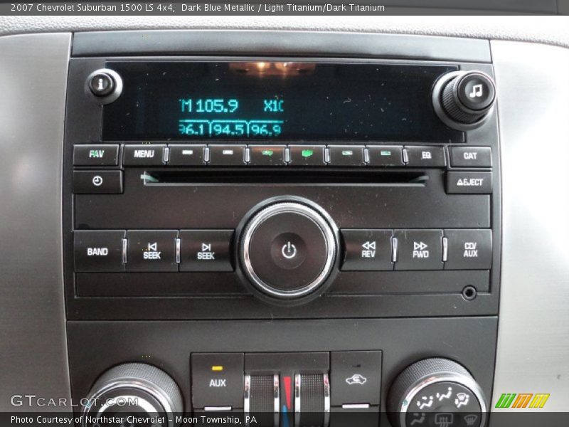 Audio System of 2007 Suburban 1500 LS 4x4