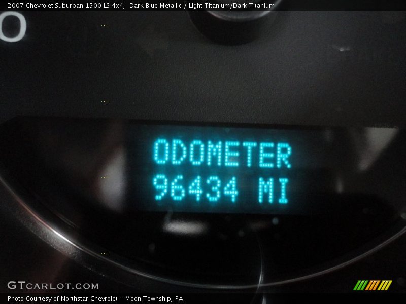 Dark Blue Metallic / Light Titanium/Dark Titanium 2007 Chevrolet Suburban 1500 LS 4x4