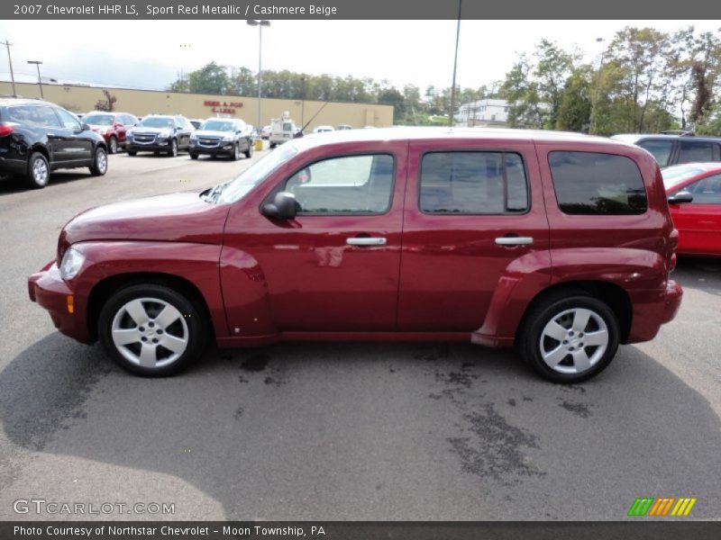 Sport Red Metallic / Cashmere Beige 2007 Chevrolet HHR LS