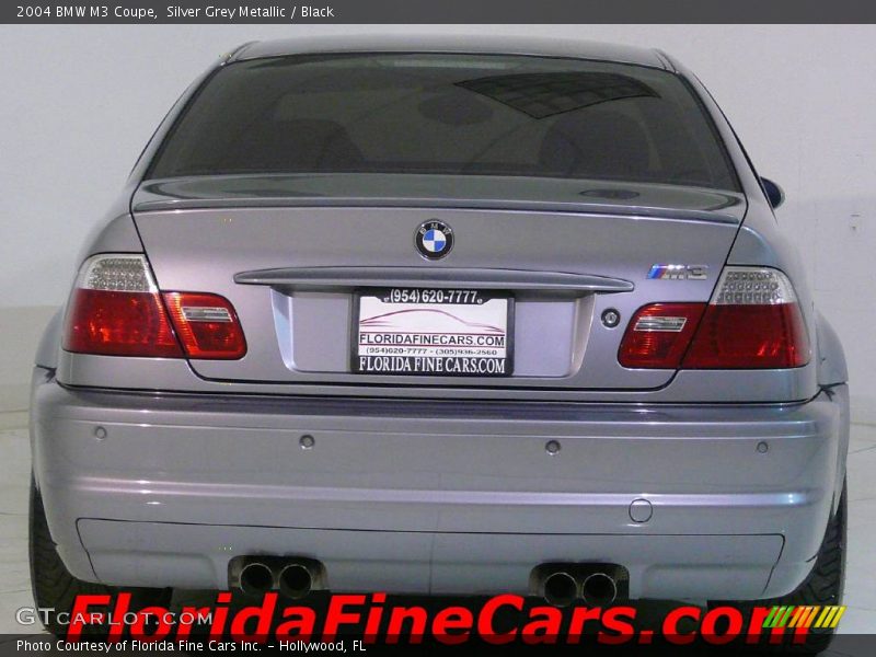 Silver Grey Metallic / Black 2004 BMW M3 Coupe