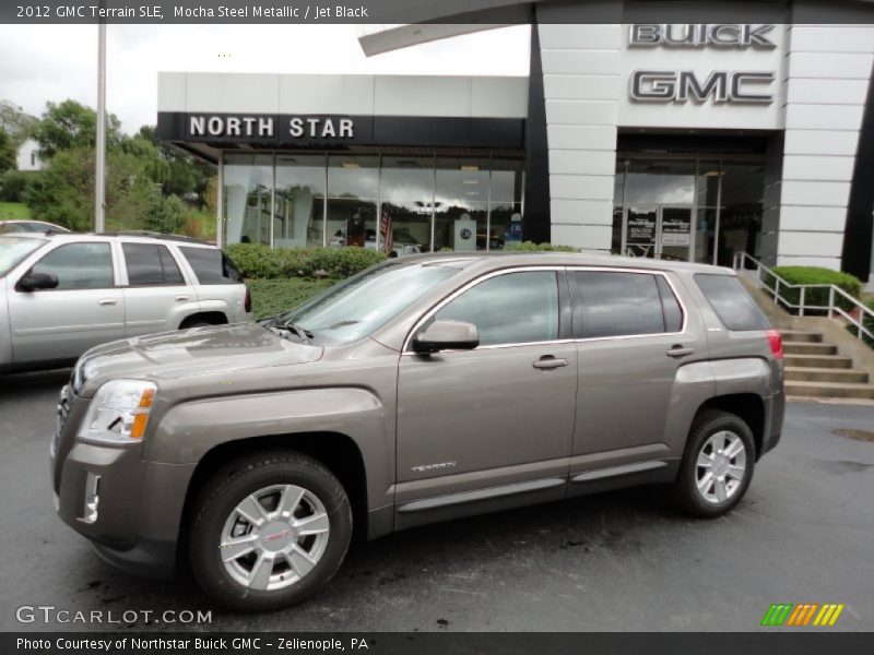 Mocha Steel Metallic / Jet Black 2012 GMC Terrain SLE