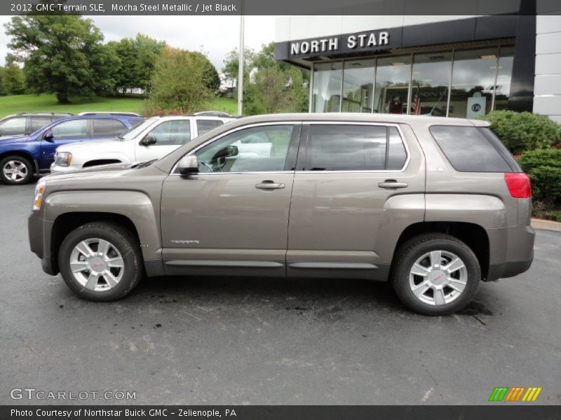 Mocha Steel Metallic / Jet Black 2012 GMC Terrain SLE