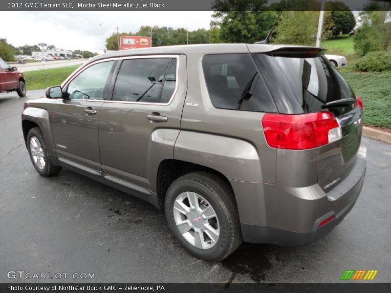 Mocha Steel Metallic / Jet Black 2012 GMC Terrain SLE