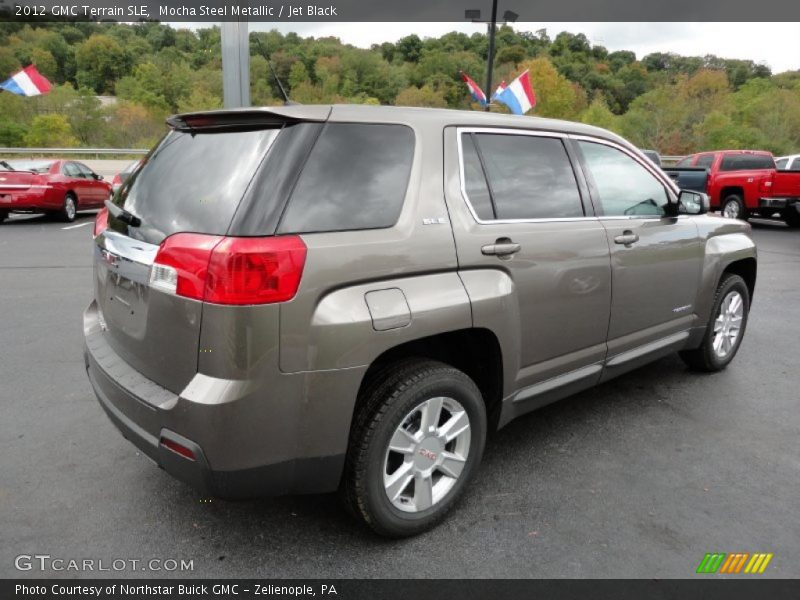 Mocha Steel Metallic / Jet Black 2012 GMC Terrain SLE
