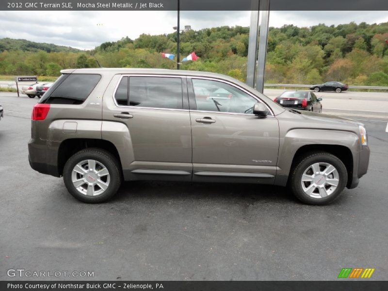 Mocha Steel Metallic / Jet Black 2012 GMC Terrain SLE