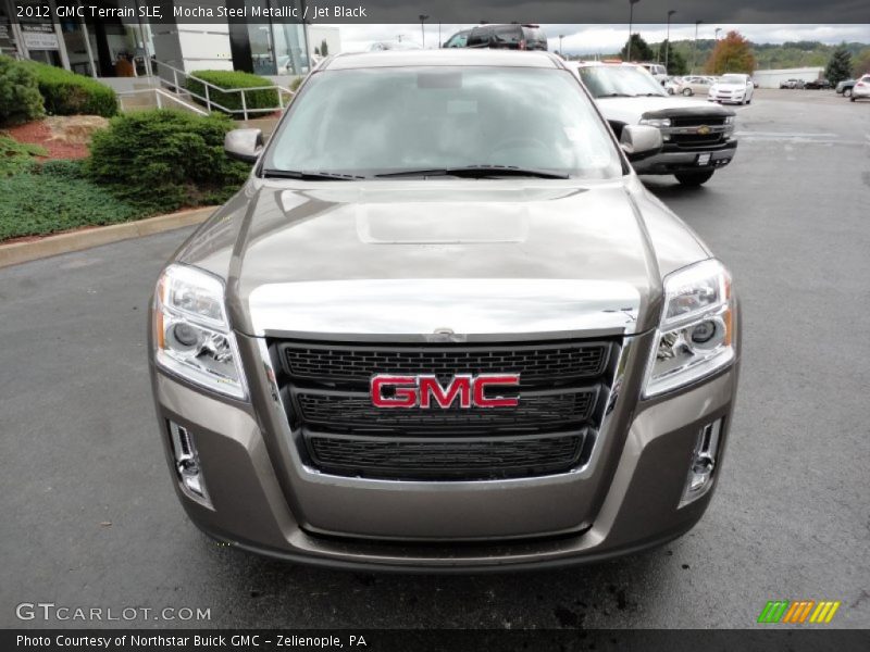 Mocha Steel Metallic / Jet Black 2012 GMC Terrain SLE