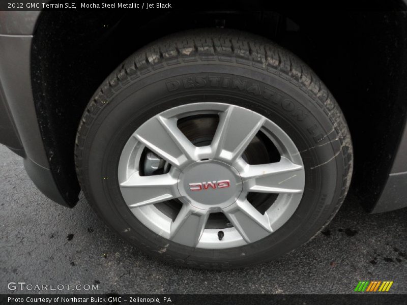 Mocha Steel Metallic / Jet Black 2012 GMC Terrain SLE