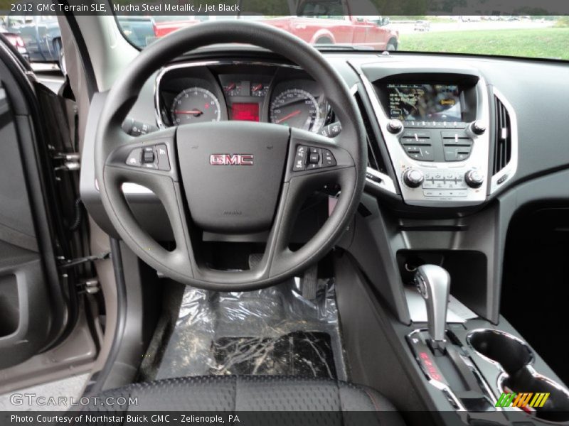 Mocha Steel Metallic / Jet Black 2012 GMC Terrain SLE