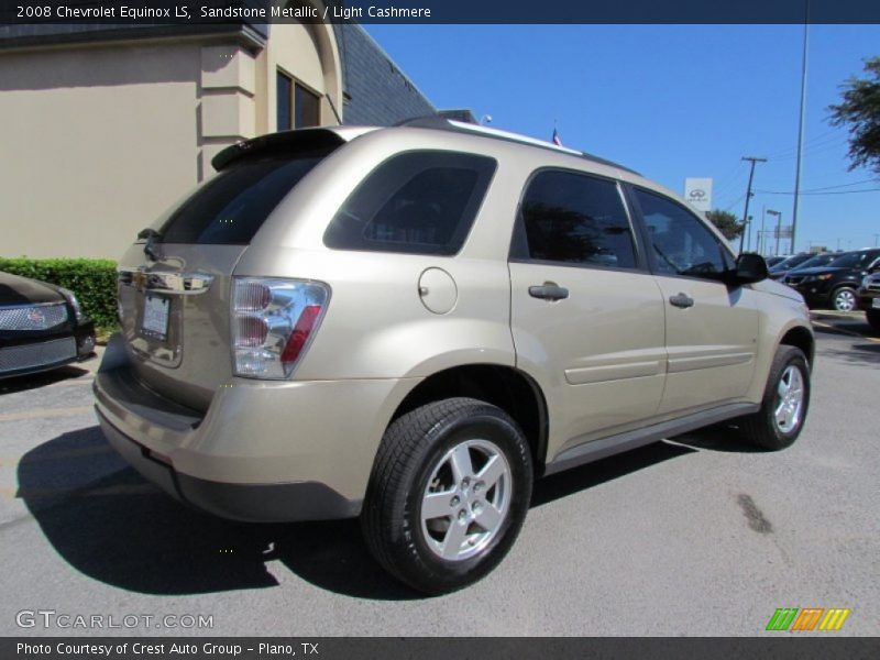 Sandstone Metallic / Light Cashmere 2008 Chevrolet Equinox LS