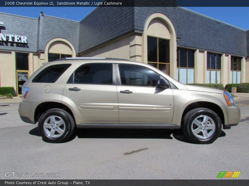 Sandstone Metallic / Light Cashmere 2008 Chevrolet Equinox LS