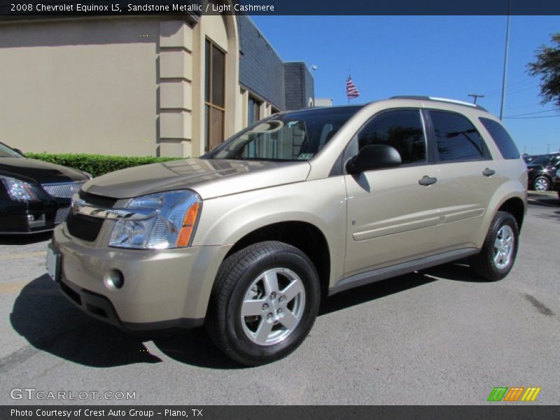 Sandstone Metallic / Light Cashmere 2008 Chevrolet Equinox LS
