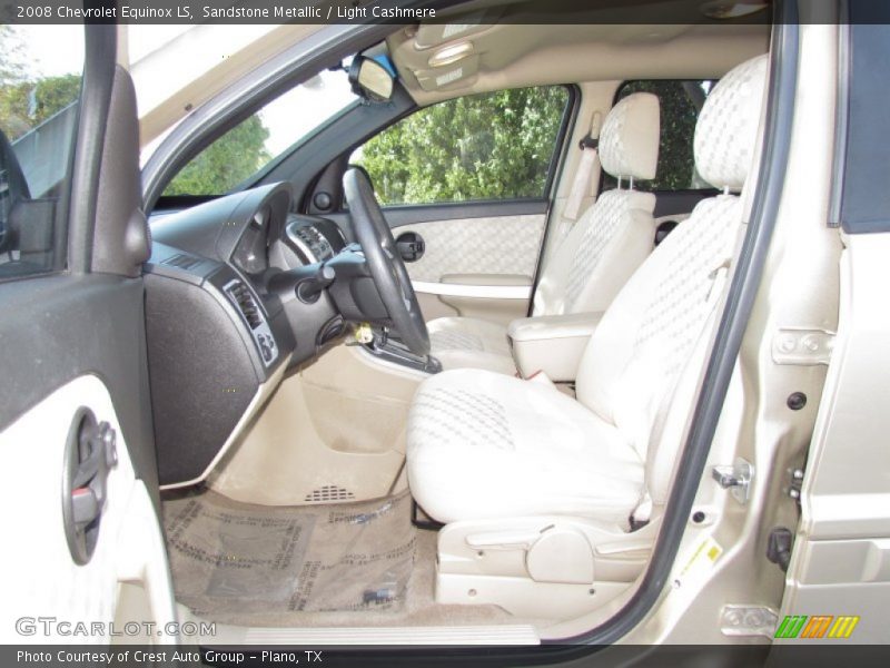 Sandstone Metallic / Light Cashmere 2008 Chevrolet Equinox LS