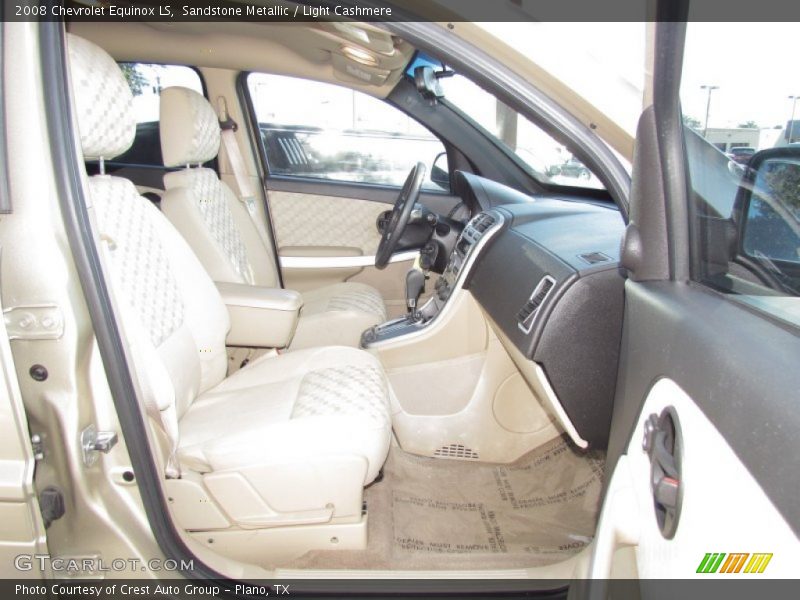 Sandstone Metallic / Light Cashmere 2008 Chevrolet Equinox LS