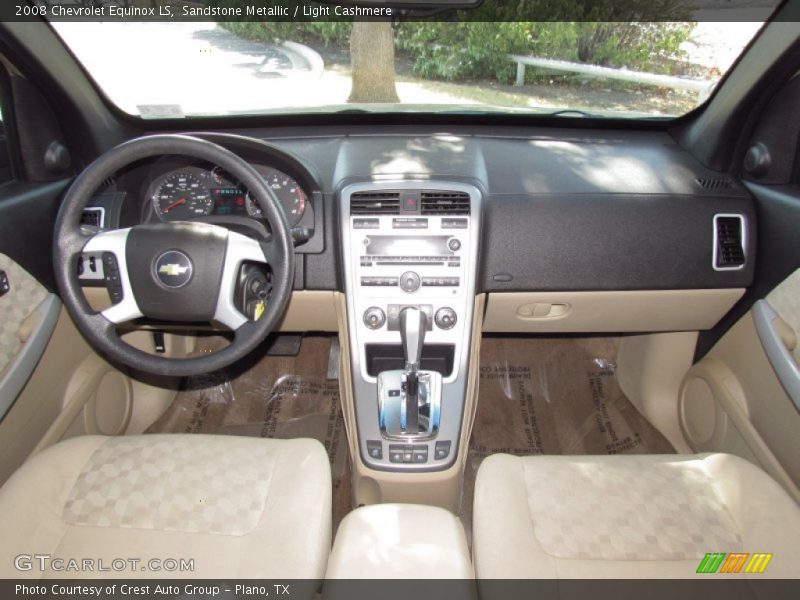 Sandstone Metallic / Light Cashmere 2008 Chevrolet Equinox LS