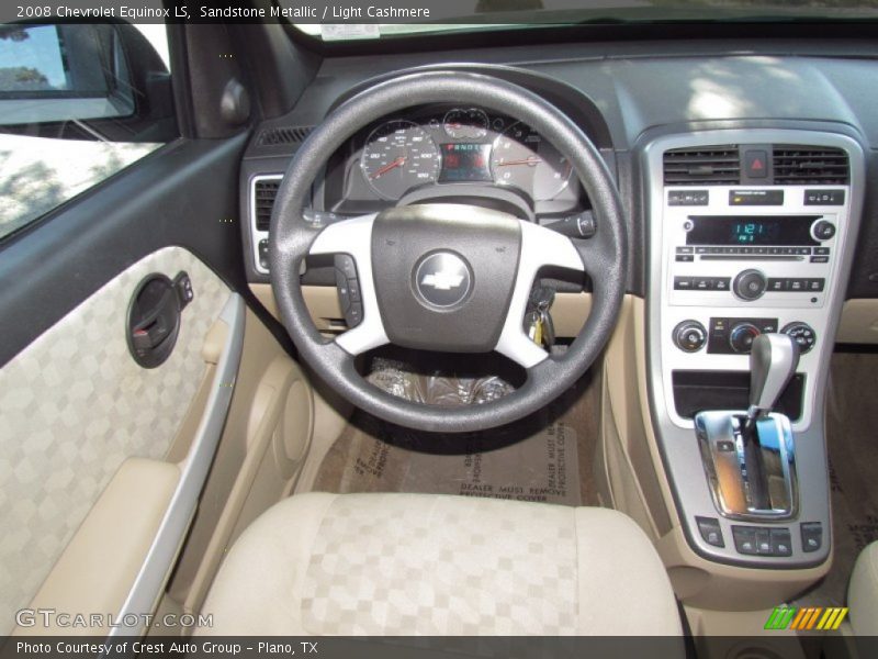 Sandstone Metallic / Light Cashmere 2008 Chevrolet Equinox LS