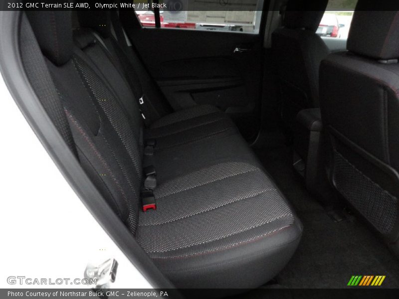 Olympic White / Jet Black 2012 GMC Terrain SLE AWD