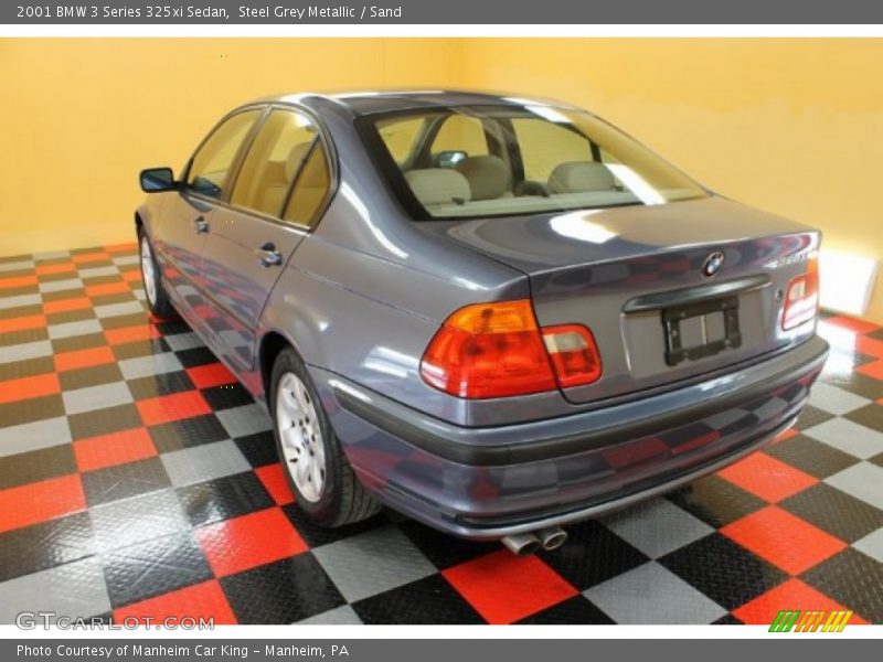 Steel Grey Metallic / Sand 2001 BMW 3 Series 325xi Sedan