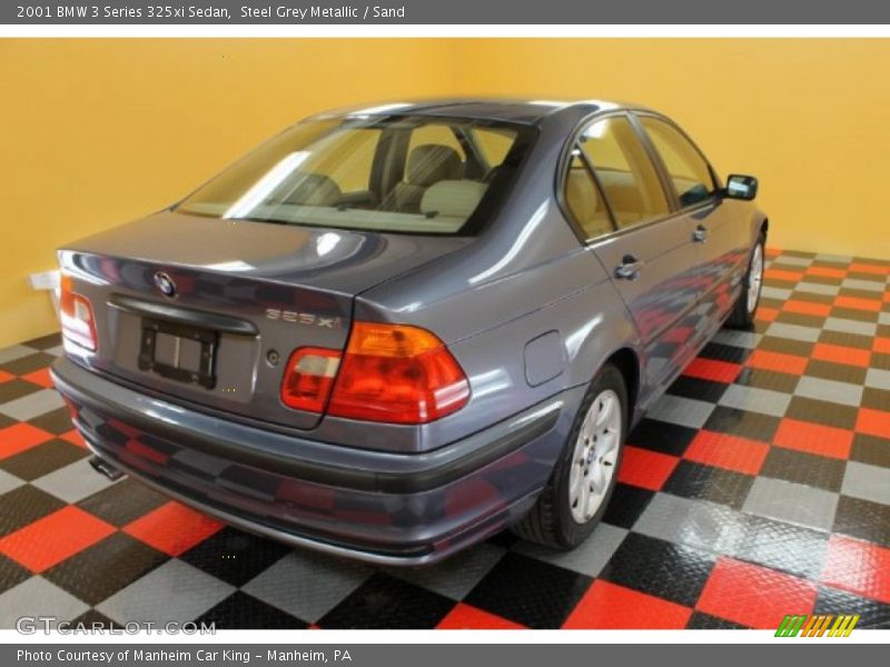 Steel Grey Metallic / Sand 2001 BMW 3 Series 325xi Sedan