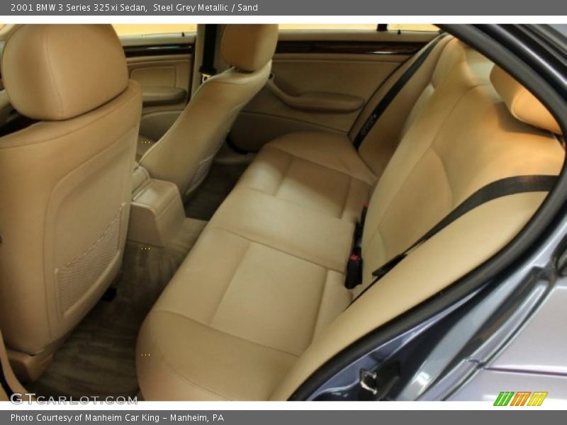 Steel Grey Metallic / Sand 2001 BMW 3 Series 325xi Sedan
