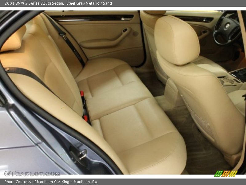Steel Grey Metallic / Sand 2001 BMW 3 Series 325xi Sedan