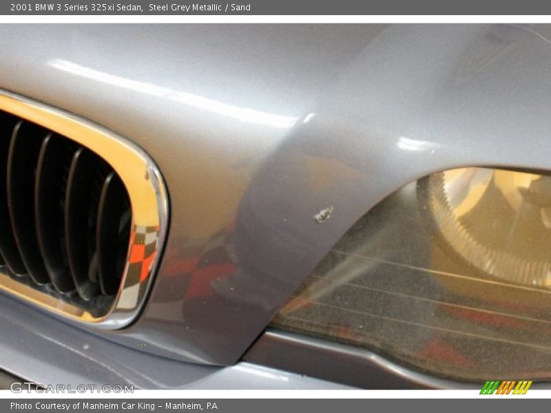Steel Grey Metallic / Sand 2001 BMW 3 Series 325xi Sedan