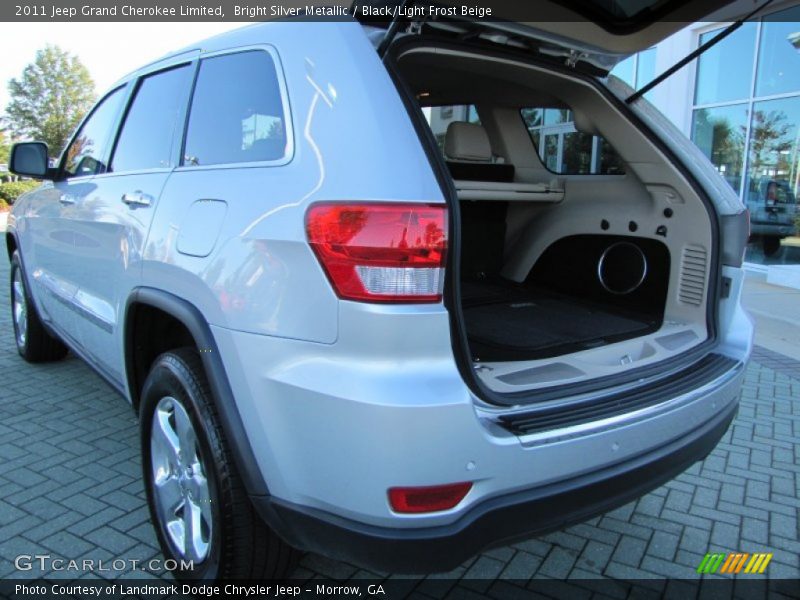 Bright Silver Metallic / Black/Light Frost Beige 2011 Jeep Grand Cherokee Limited