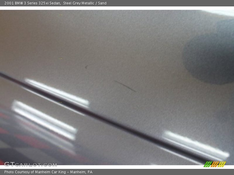Steel Grey Metallic / Sand 2001 BMW 3 Series 325xi Sedan