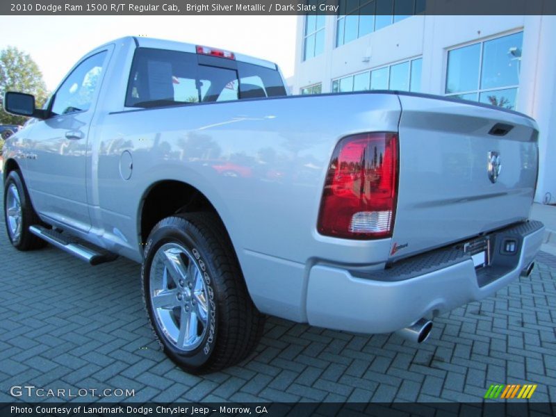 Bright Silver Metallic / Dark Slate Gray 2010 Dodge Ram 1500 R/T Regular Cab