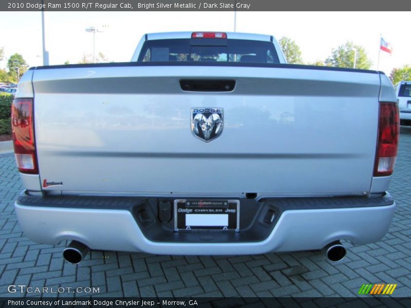 Bright Silver Metallic / Dark Slate Gray 2010 Dodge Ram 1500 R/T Regular Cab