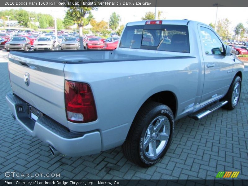 Bright Silver Metallic / Dark Slate Gray 2010 Dodge Ram 1500 R/T Regular Cab