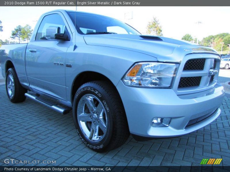 Bright Silver Metallic / Dark Slate Gray 2010 Dodge Ram 1500 R/T Regular Cab