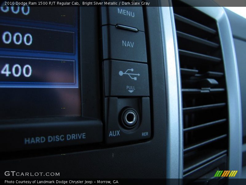 Bright Silver Metallic / Dark Slate Gray 2010 Dodge Ram 1500 R/T Regular Cab