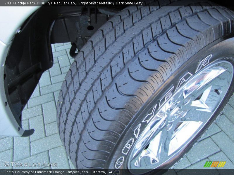 Bright Silver Metallic / Dark Slate Gray 2010 Dodge Ram 1500 R/T Regular Cab