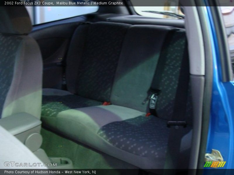Malibu Blue Metallic / Medium Graphite 2002 Ford Focus ZX3 Coupe