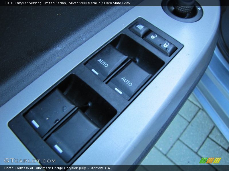 Silver Steel Metallic / Dark Slate Gray 2010 Chrysler Sebring Limited Sedan