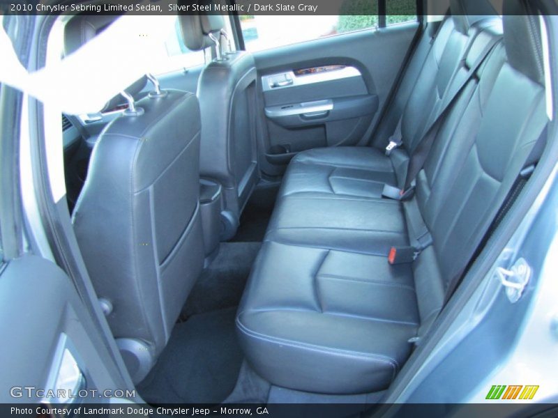 Silver Steel Metallic / Dark Slate Gray 2010 Chrysler Sebring Limited Sedan