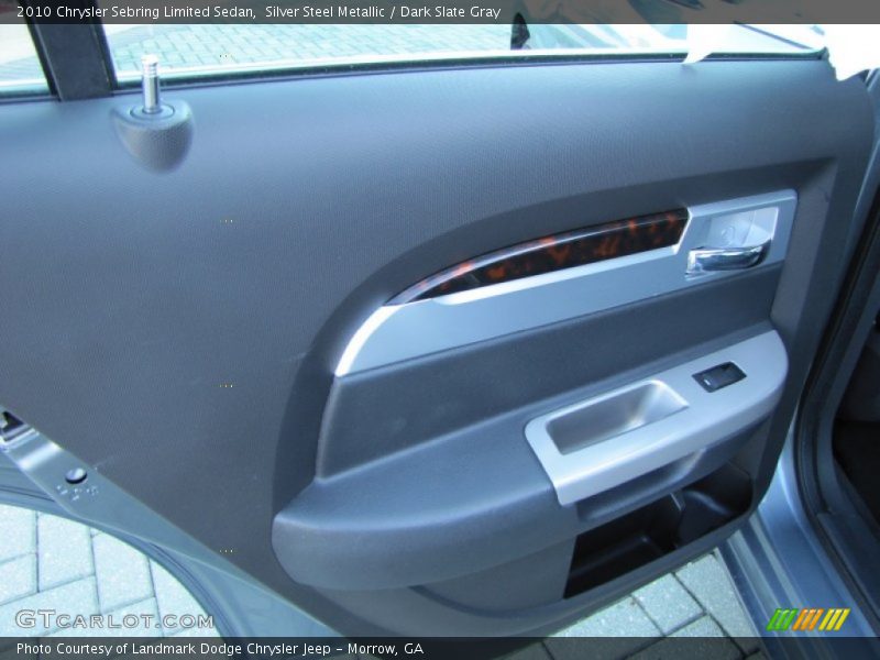 Silver Steel Metallic / Dark Slate Gray 2010 Chrysler Sebring Limited Sedan