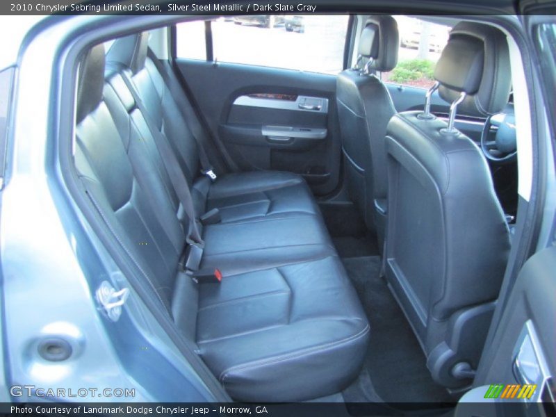 Silver Steel Metallic / Dark Slate Gray 2010 Chrysler Sebring Limited Sedan