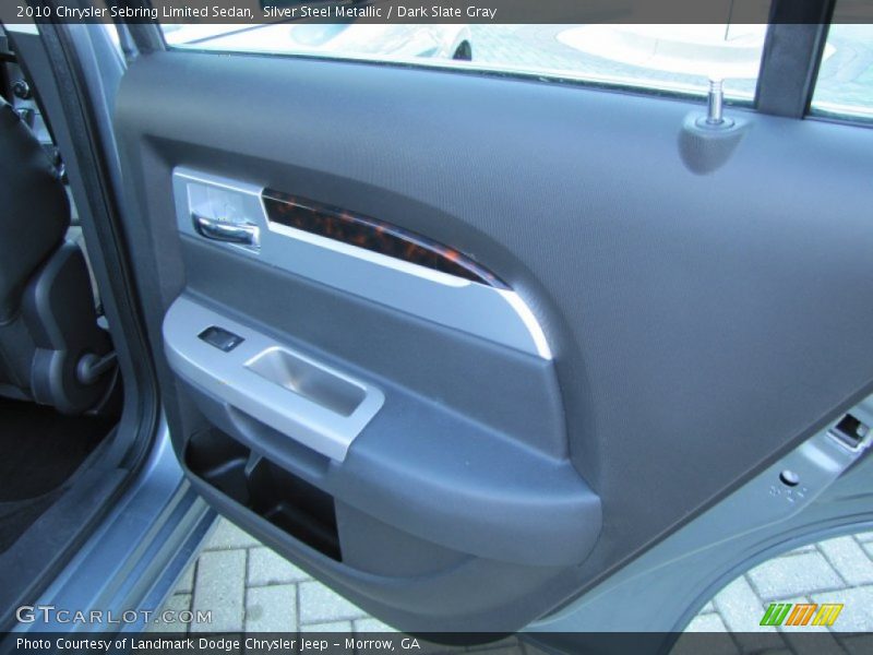 Silver Steel Metallic / Dark Slate Gray 2010 Chrysler Sebring Limited Sedan