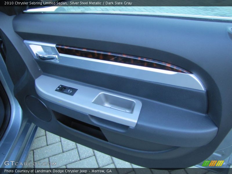 Silver Steel Metallic / Dark Slate Gray 2010 Chrysler Sebring Limited Sedan