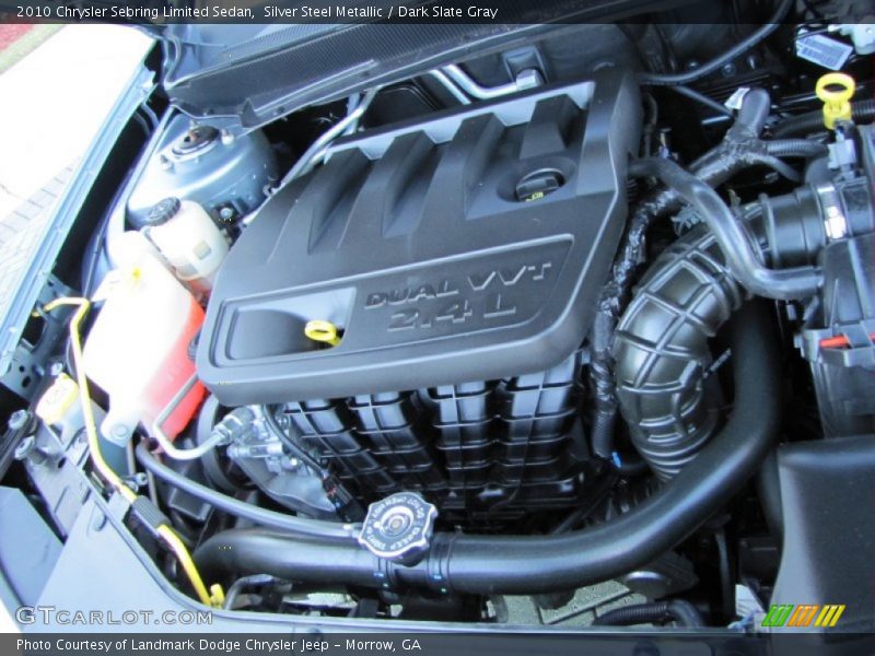 Silver Steel Metallic / Dark Slate Gray 2010 Chrysler Sebring Limited Sedan