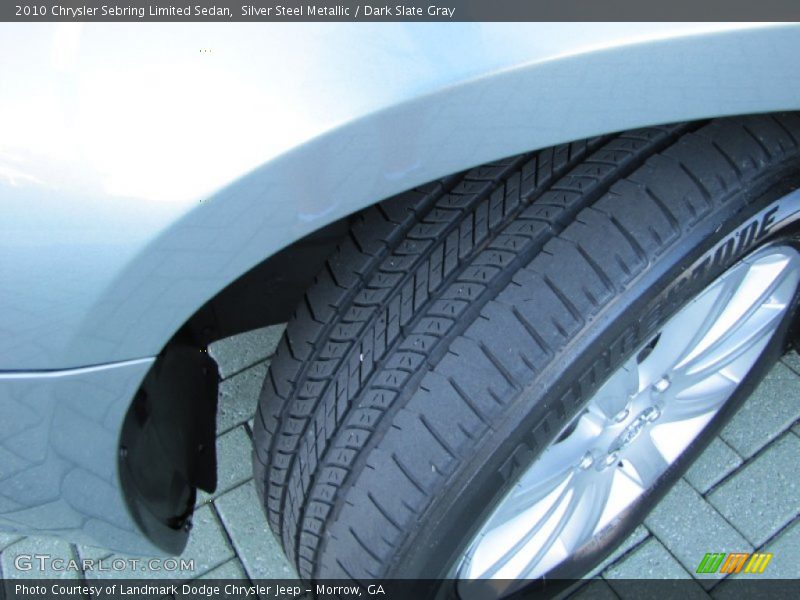 Silver Steel Metallic / Dark Slate Gray 2010 Chrysler Sebring Limited Sedan