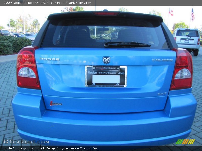 Surf Blue Pearl / Dark Slate Gray 2009 Dodge Caliber SXT