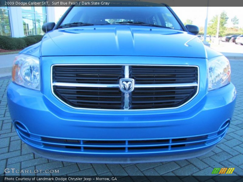 Surf Blue Pearl / Dark Slate Gray 2009 Dodge Caliber SXT