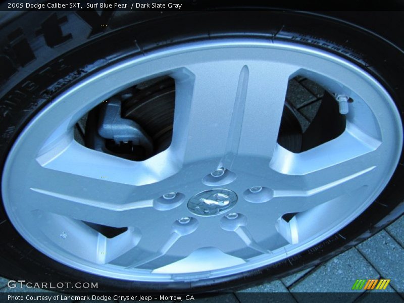 Surf Blue Pearl / Dark Slate Gray 2009 Dodge Caliber SXT